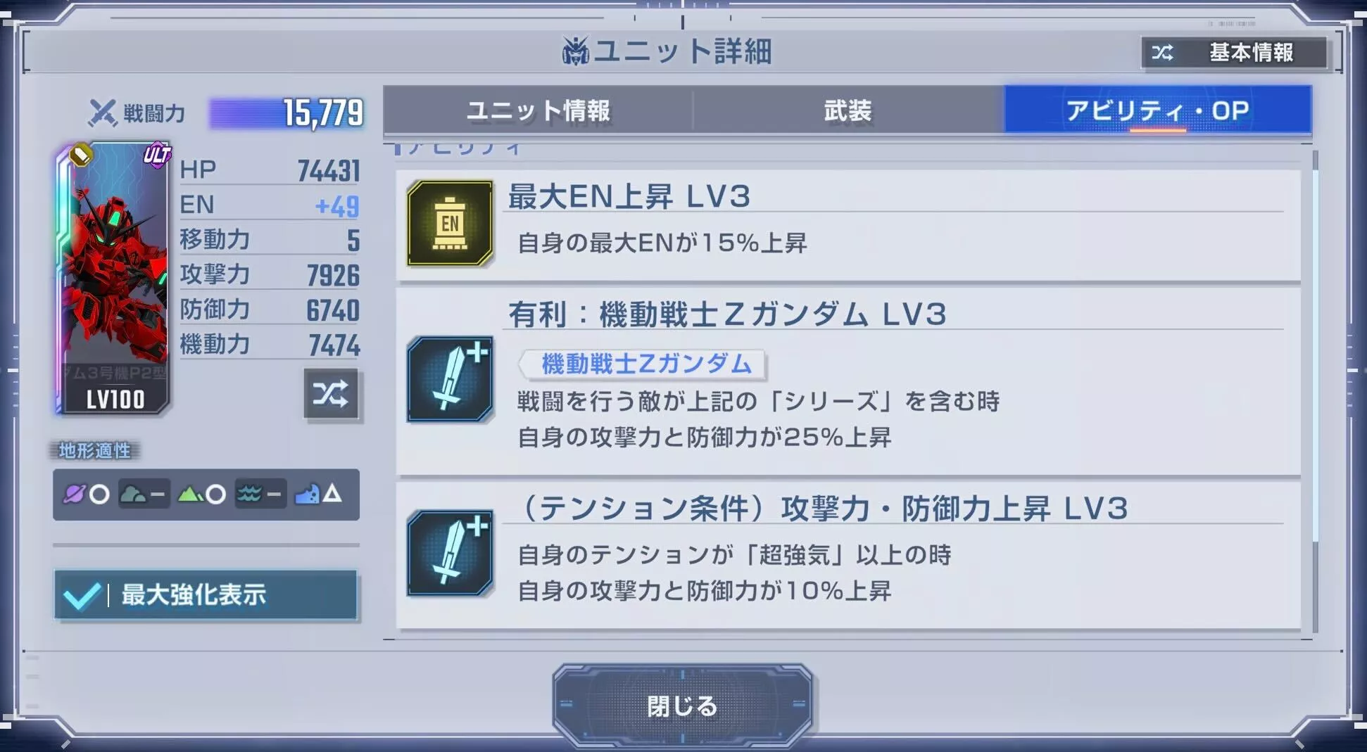 Zガンダム3号機P2型