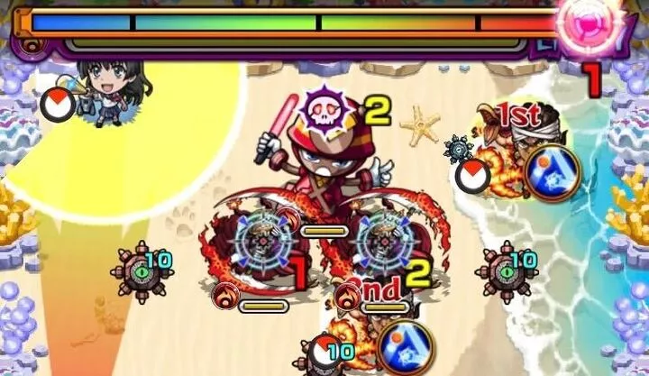 涼里方向指定攻撃画像