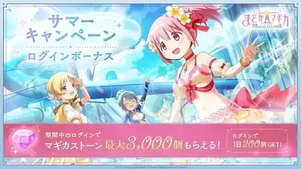 サマーキャンペーンログインボーナス
