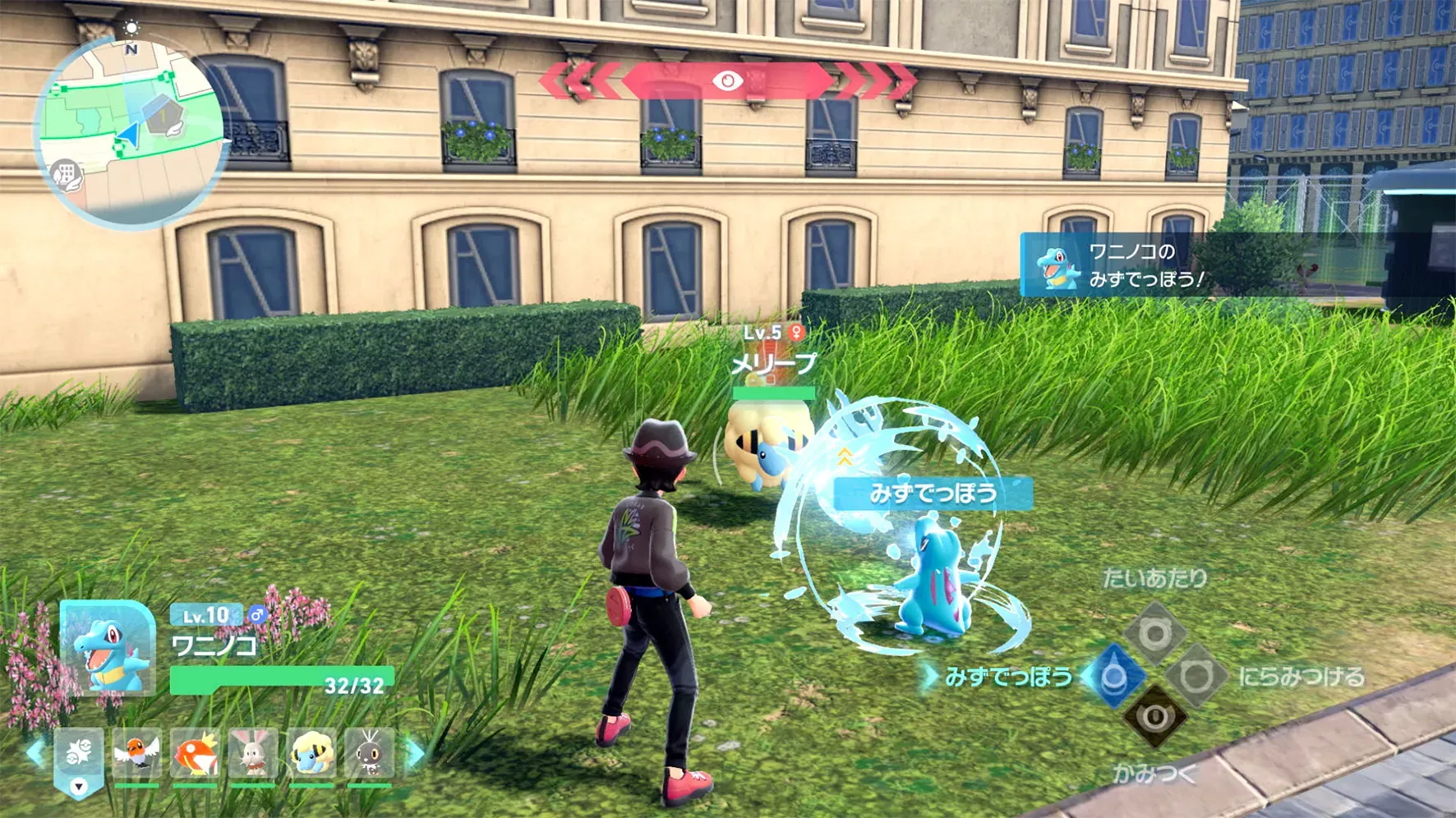 ワイルドゾーンで野生のポケモンを捕まえられる