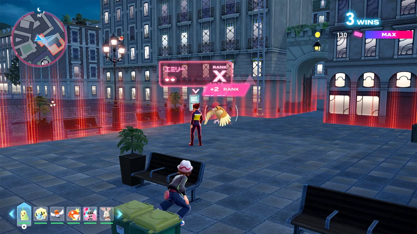 ZAロワイヤルでランクアップ戦に参加する