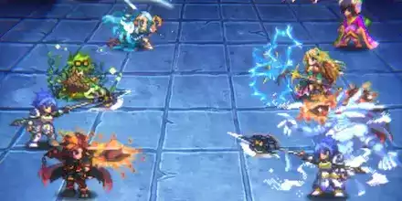 バトルは完全オートプレイで進行