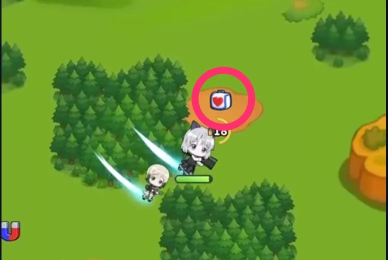 アイテムは温存