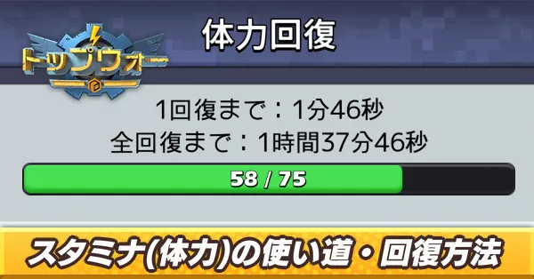 スタミナ(体力)_アイキャッチ