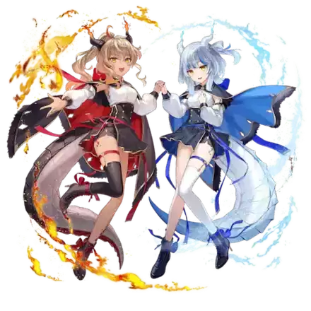 オセロニアの［可憐なる双刃］リルル＆ルルリの画像