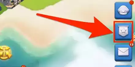 連盟アイコンをタップ