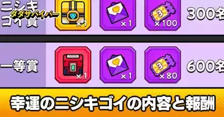 幸運のニシキゴイ