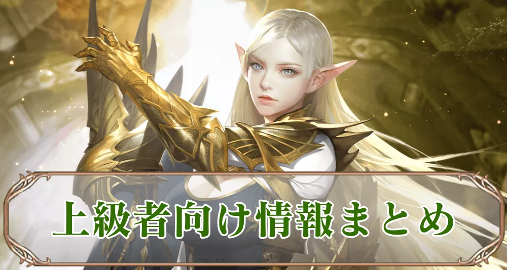 上級者向け情報まとめ