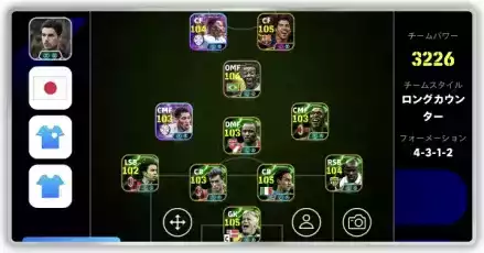 おすすめフォーメーション