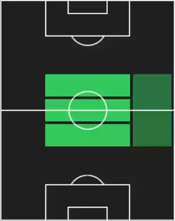 HPロドリゴ・ベンタンクール(08/09)の適性ポジション