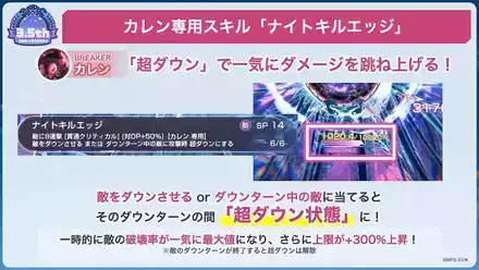 カレン専用スキル「ナイトキルエッジ」