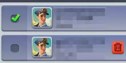 アカウント選択