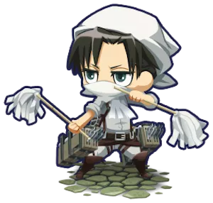 リヴァイお掃除ver.(星5)