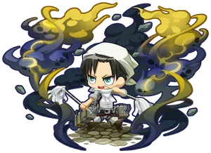 リヴァイお掃除ver.(星8)