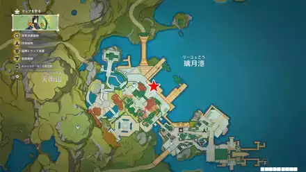 博来(万有商舗)のマップ