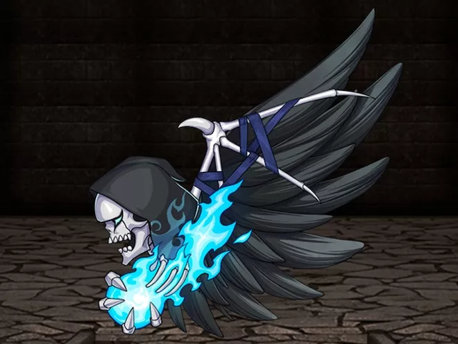 死神の羽飾りの画像