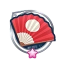 アッパレ紅白扇子画像