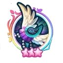 真夏の海の羽飾り画像