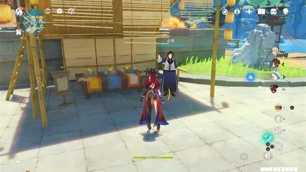 石商(解翠行)の姿