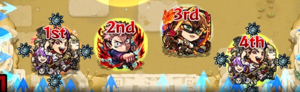 味方に触れて敵を攻撃