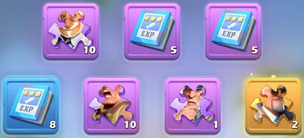 招集英雄経験書