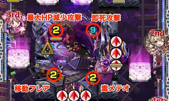 攻撃パターンアンコルウ