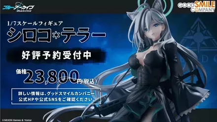 シロコテラーのフィギュアが販売開始