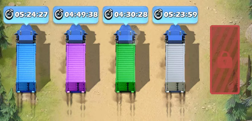 トラック争奪戦