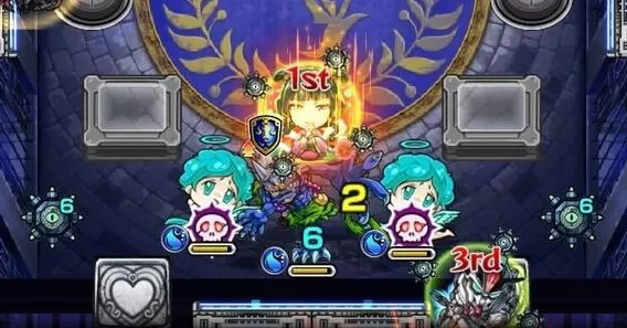 ドクロを倒して回復パネルを起動