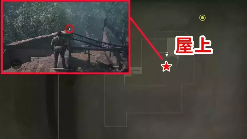 廃工場屋上のガーコ