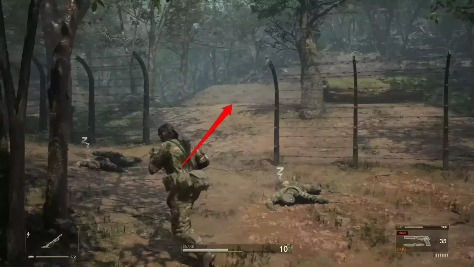 三つ目のフェンス