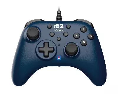ホリパッド TURBO for Nintendo Switch™ 2  Windows PC ネイビー画像
