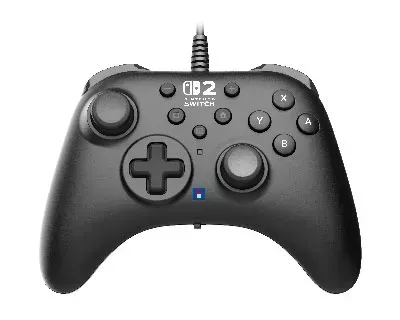 ホリパッド TURBO for Nintendo Switch™ 2  Windows PC ブラック画像