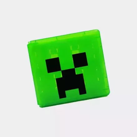 Nintendo Switch専用カードケース カードポケット24 マインクラフト クリーパー画像