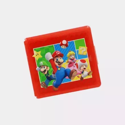 Nintendo Switch専用カードケース カードポケット24 スーパーマリオ エンジョイver.画像