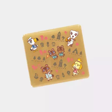 Nintendo Switch専用カードケース カードポケット24 あつまれどうぶつの森 ラインアート画像