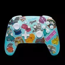 エンハンスド・ワイヤレスコントローラー for Nintendo Switch フォートナイト ステッカーマニア画像