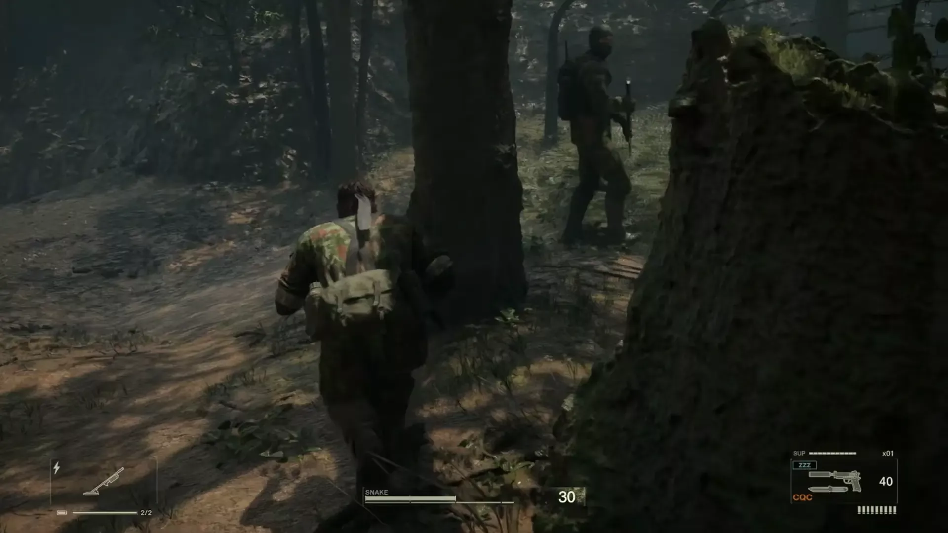 物音を立てずに行動する