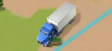 トラック争奪戦輸送中