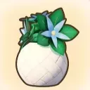 青い花の花瓶画像