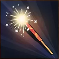 線香花火の立直棒画像