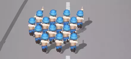 精鋭挑戦戦闘シーン