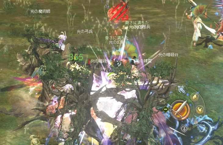 近い距離にいる敵を倒すと特別なモンスターが出現する