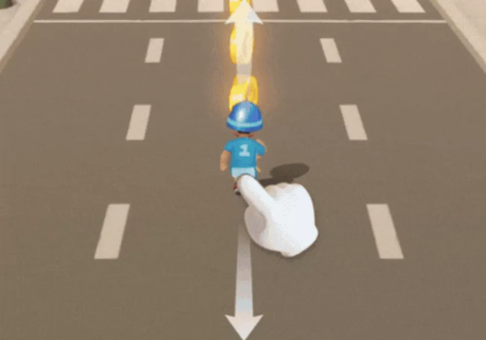 ジャンプ&スライディング