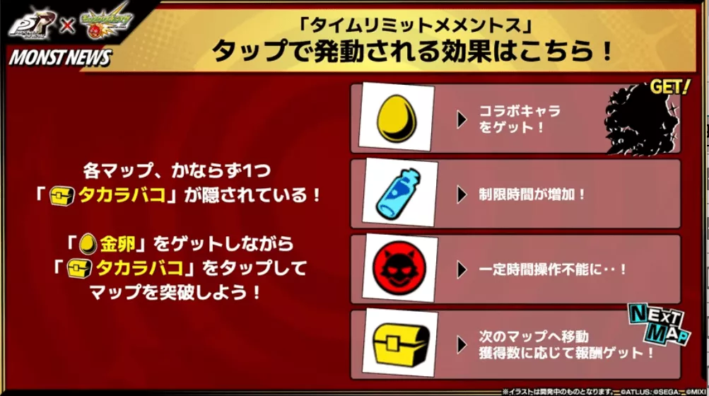 タイムリミットメメントスタップで発動するパネル