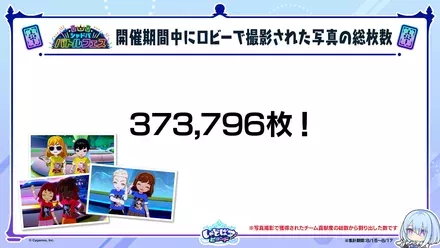 シャドババトルフェス中の写真の枚数