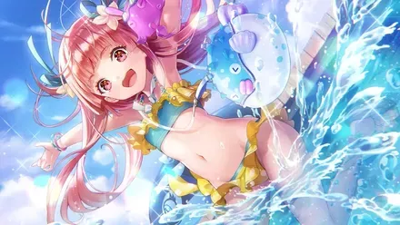 キラキラサマーへ、ジャンプイン！の画像