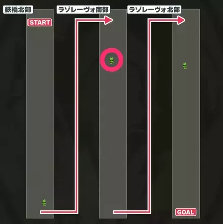 ケロタン60のマップ画像