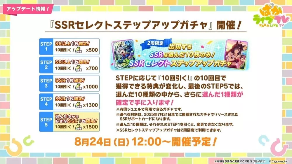 セレクトステップアップ