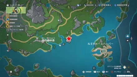 ピト(ザ・ラスティ・ラダー)のマップ